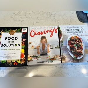 Set of 3 cook books